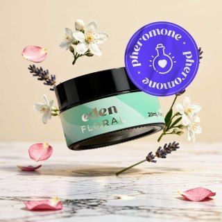 CRUSHIOUS EDEN MASSAGE CANDLE WITH PHEROMONES AND FLORAL AROMA 20ML