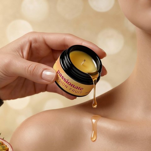 CRUSHIOUS PASSIONATE MASSAGE CANDLE WITH PHEROMONES AND PASSION FRUIT SCENT 20ML