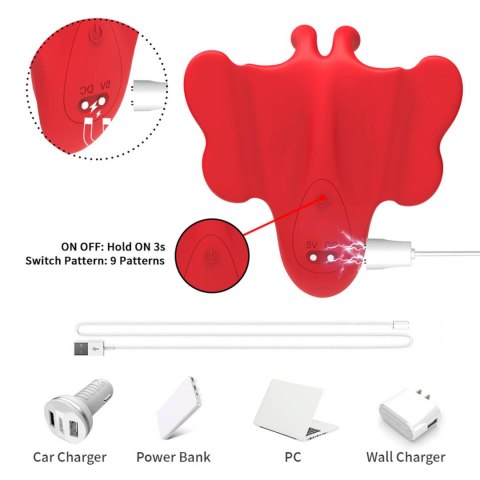 Butterfly Kiss Remote Clitoral Stimulator