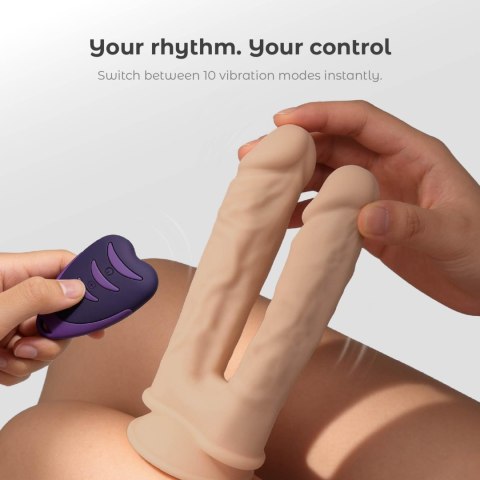 Dildo-SD.Model 1 (8""&7"") Flesh BOX Motor + LRS