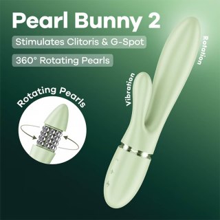 Pearl Bunny 2 - light green