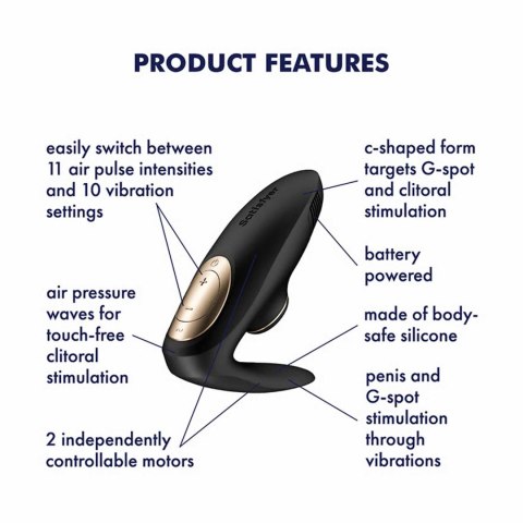 Pro 4 Couples - Battery Series - black