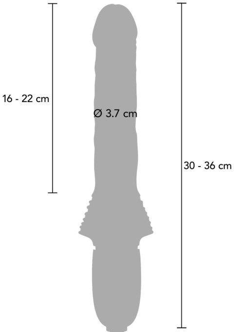 Wibrator Magnum Opus Supreme Thruster 2 Fioletowy