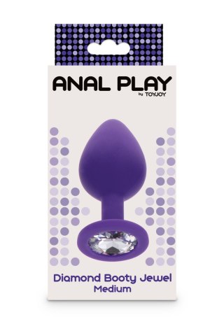 Diamond Booty Jewel Medium Purple
