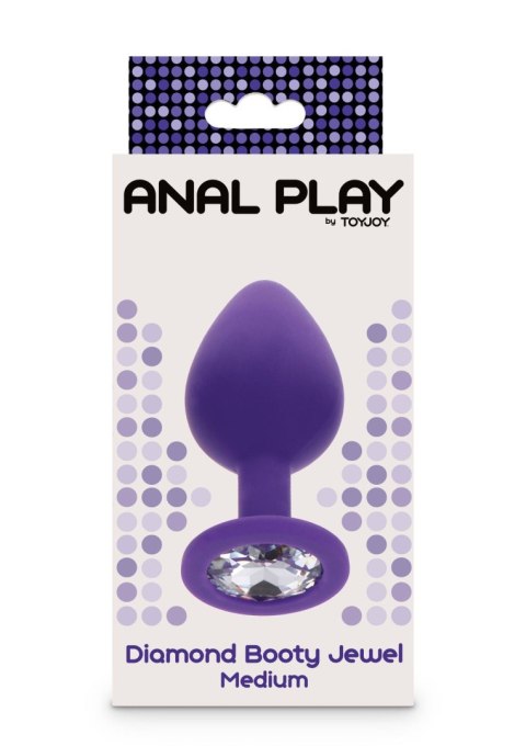 Diamond Booty Jewel Medium Purple