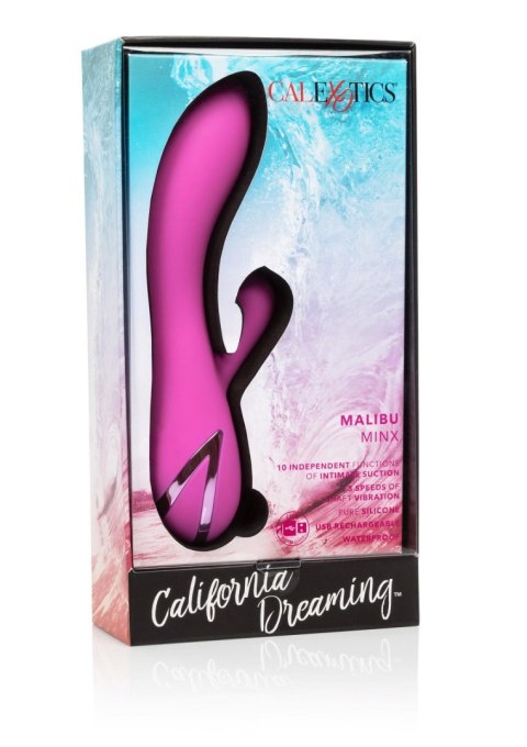 Wibrator ze stymulatorem Malibu Minx