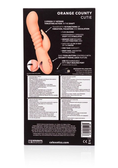 Wibrator wielofunkcyjny Calexotics