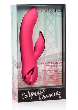 Wibrator San Francisco Sweetheart Różowy