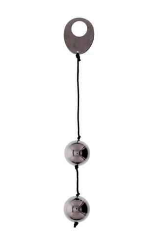 Kule domino metalowe - chromowane czarne