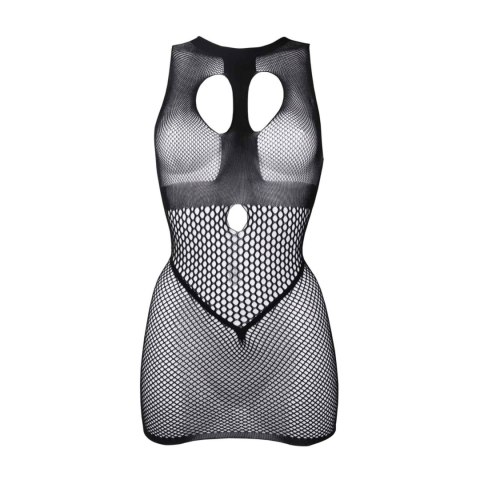Duo Net Open Cup Mini Dress - One Size
