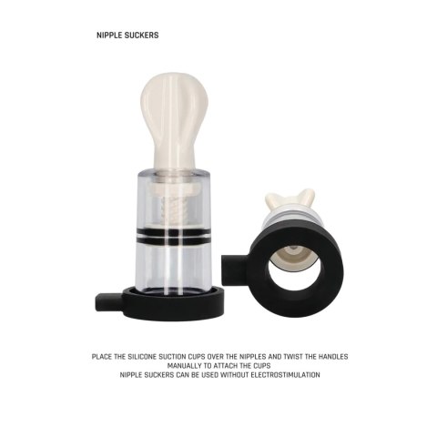 E-Stimulation Bi-Polar Nipple Suckers