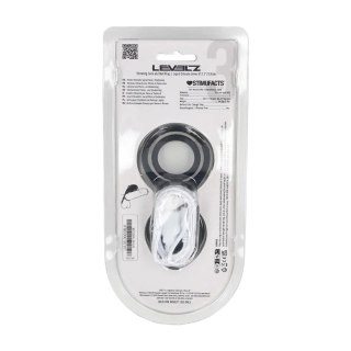 Vibrating Cock and Ball Ring with Winged Stimulator - Black