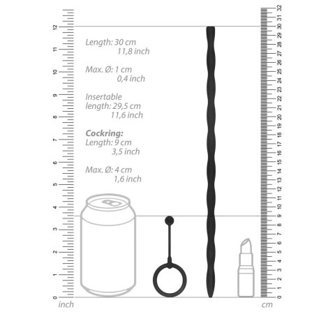 Silicone Plug Cockring Set