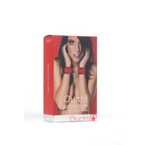 Velcro Cuffs Red
