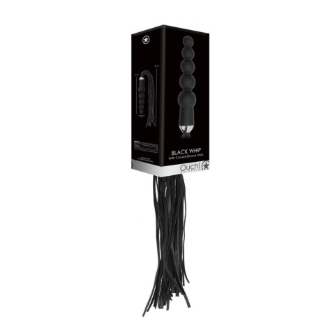 Whip with Curved Silicone Dildo
