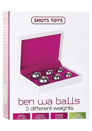 Zestaw kulek gejszy Ben Wa Balls Set - Silver