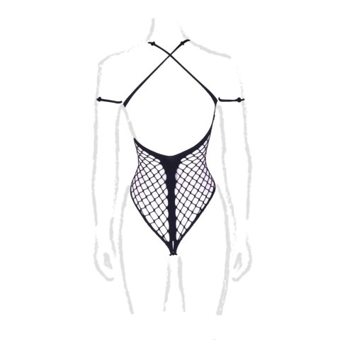Leda XIII - Body with Crossed Neckline and Off Shoulder Straps - Plus Size