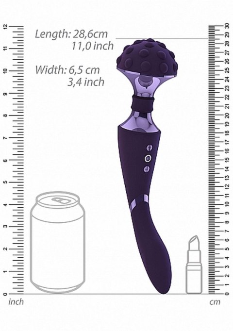 MASAŻER SHIATSU BENDABLE MASSAGER WAND 2 SILNIKI