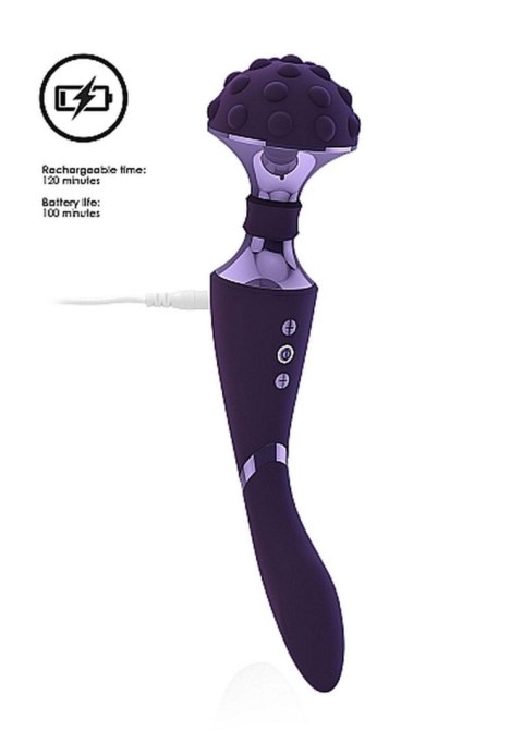MASAŻER SHIATSU BENDABLE MASSAGER WAND 2 SILNIKI
