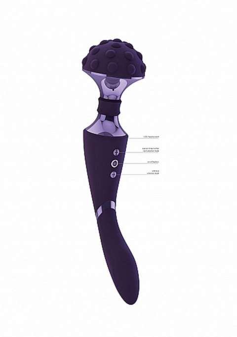 MASAŻER SHIATSU BENDABLE MASSAGER WAND 2 SILNIKI
