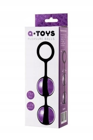 A-TOYS, Kulki gejszy, ABS plastic, Purple, O 3.5 cm