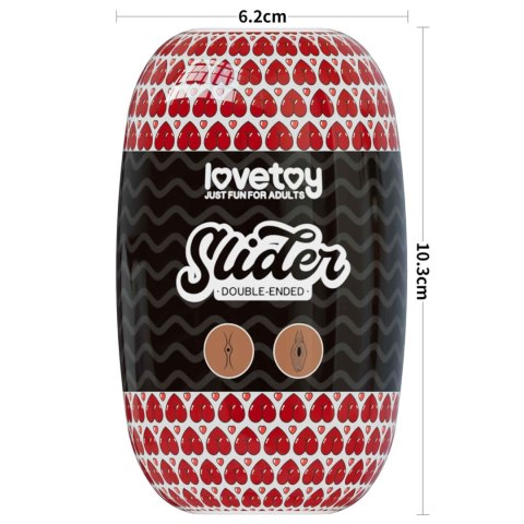 Slider Double-Ended Masturbator Ass and Vagina