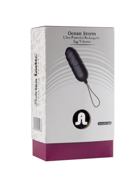 Jajko/wibrujące -AD.Ocean Storm.Dark Blue + Mini LRS Na pilota