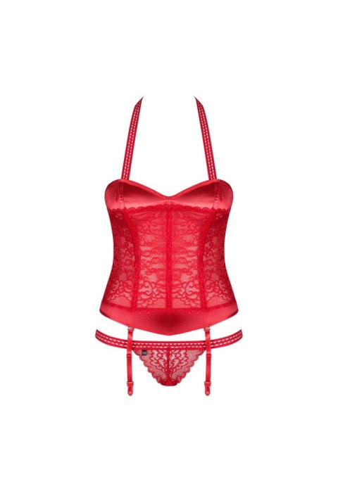 Flameria gorset i stringi S/M
