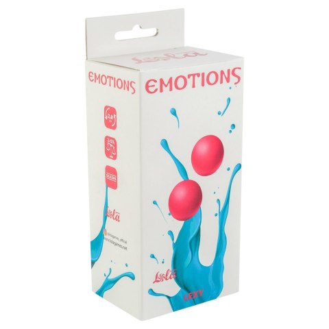 Kulki waginalne bez pętelki Emotions Lexy Medium różowe