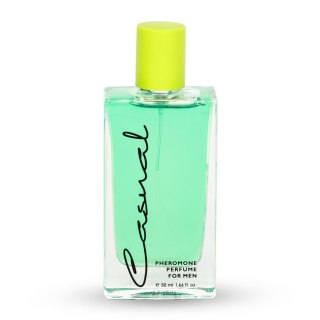 Feromony-Casual Green 50ml - feromony dla mężczyzn - Zielone
