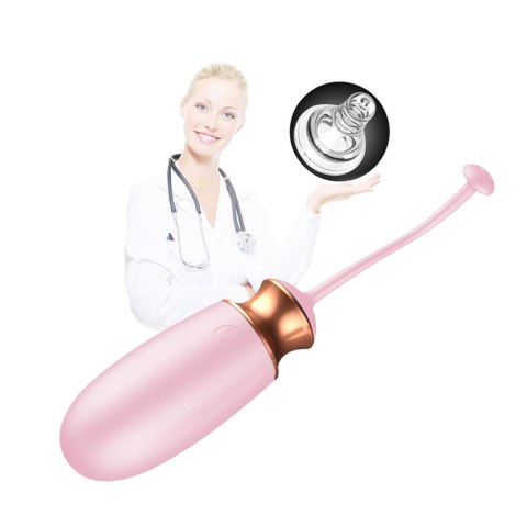 Jajko/wibr-Vibrating Silicone Love EGG USB 10 Function / Heating / Voice Control