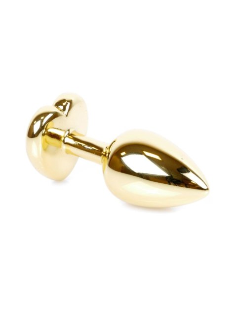 MyLove Toys - Jewellery Gold Heart PLUG- Red