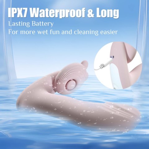 Silicone vibrator 3 speeds, 6 frequencies
Finger function, Heating + APP control