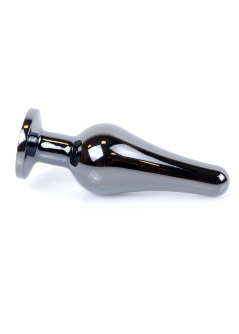 MyLove Toys - Jewellery Dark Silver BUTT PLUG- Black