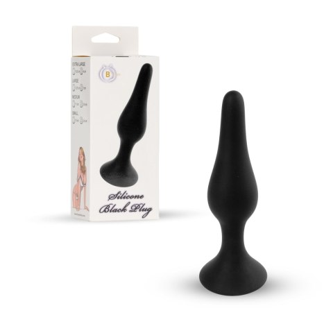 Plug-Silicone Plug Black - Large