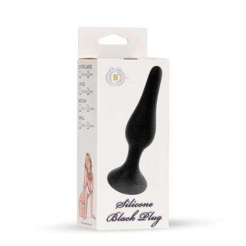 Plug-Silicone Plug Black - Small