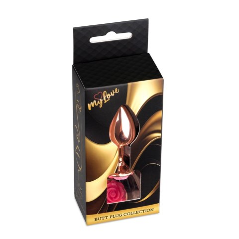 MyLove Toys - Jewellery Red Gold PLUG ROSE- Pink