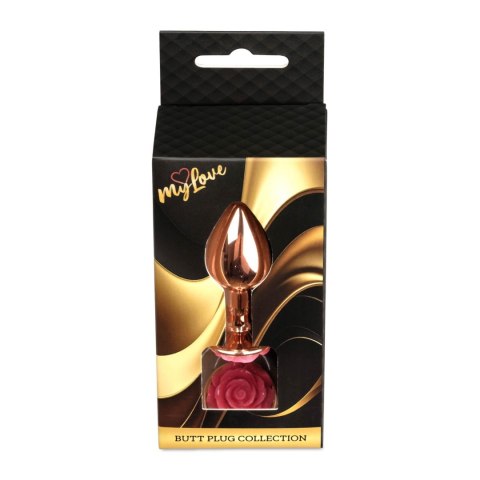 MyLove Toys - Jewellery Red Gold PLUG ROSE- Pink