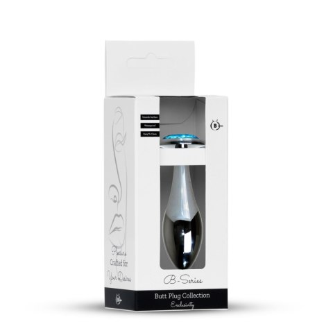 Plug-Jewellery Silver PLUG- Light Blue L