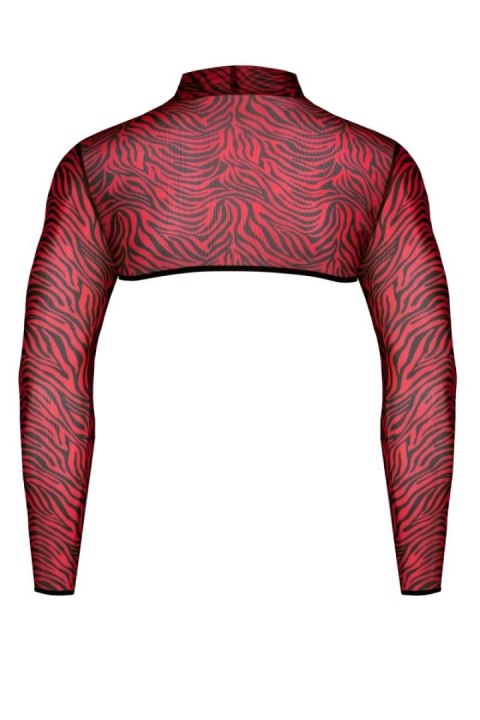 Krótki top, z długimi rękawami - XXL