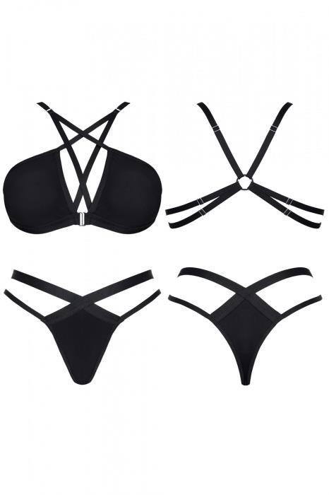 Bielizna-LadyX Casilda XXL - biustonosz, stringi