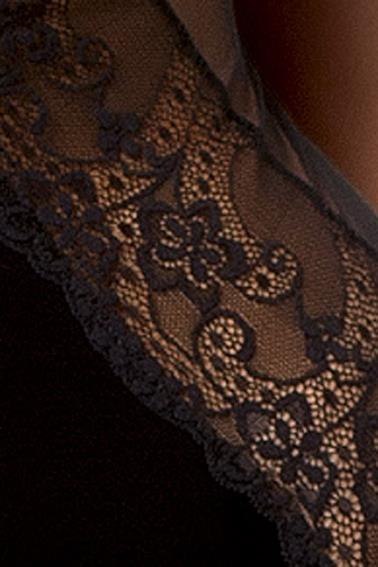 Bielizna-BLANCHET CORSET black XXL/XXXL - Casmir