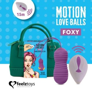 FeelzToys - Zdalnie sterowane kulki miłosne Foxy