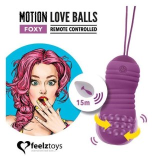 FeelzToys - Zdalnie sterowane kulki miłosne Foxy