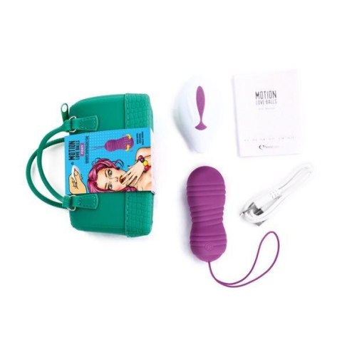 FeelzToys - Zdalnie sterowane kulki miłosne Foxy