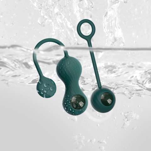 Magic Motion – Crystal Duo Smart Kegel Vibrator z zestawem ciężarków