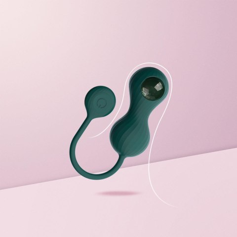 Magic Motion – Crystal Duo Smart Kegel Vibrator z zestawem ciężarków