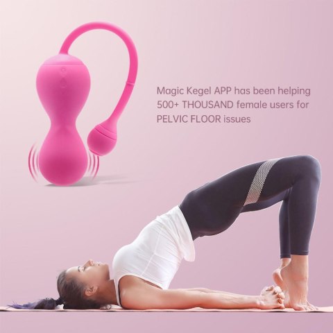 Magic Motion - Smart Kegel Master Balls w kolorze różowym