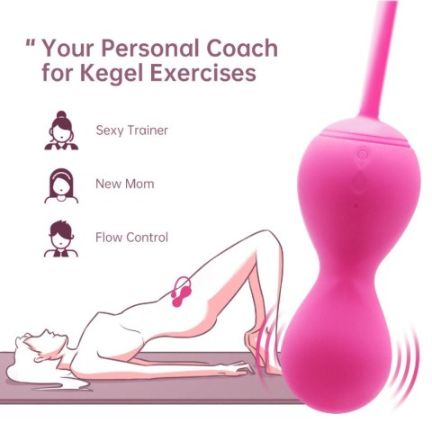 Magic Motion - Smart Kegel Master Balls w kolorze różowym