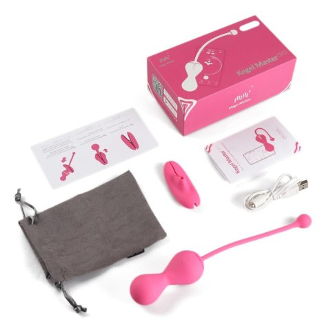 Magic Motion - Smart Kegel Master Balls w kolorze różowym